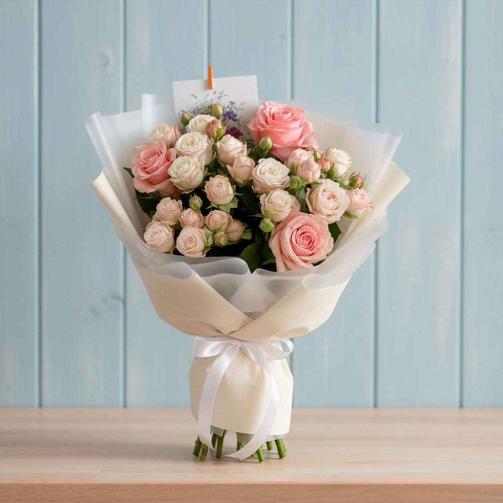 Букет цветов из: Розы в Талакан