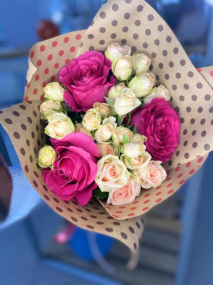 Букет цветов из: Розы в Талакан