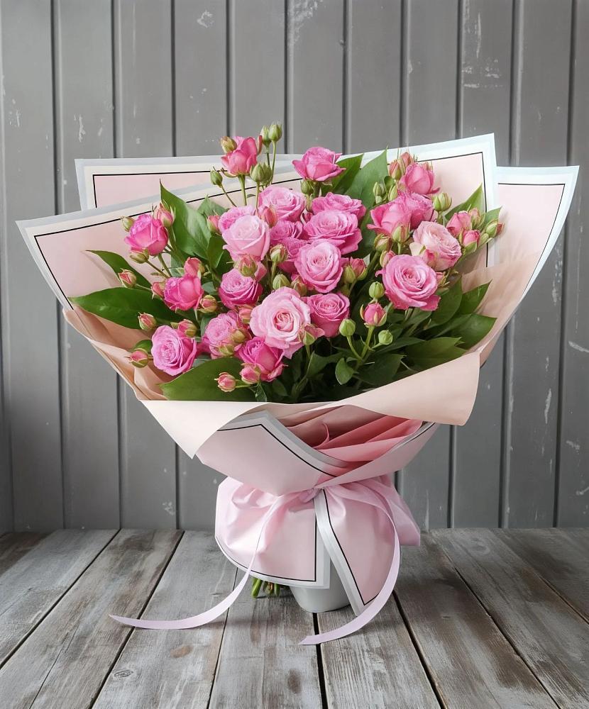 Букет Розовый кустик в Талакан