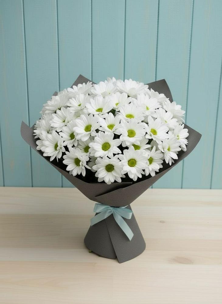 Букет цветов из: Хризантемы в Талакан