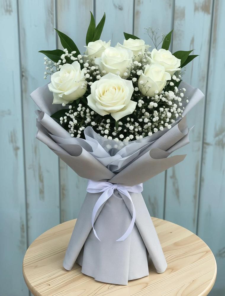 Букет цветов из: Розы в Талакан