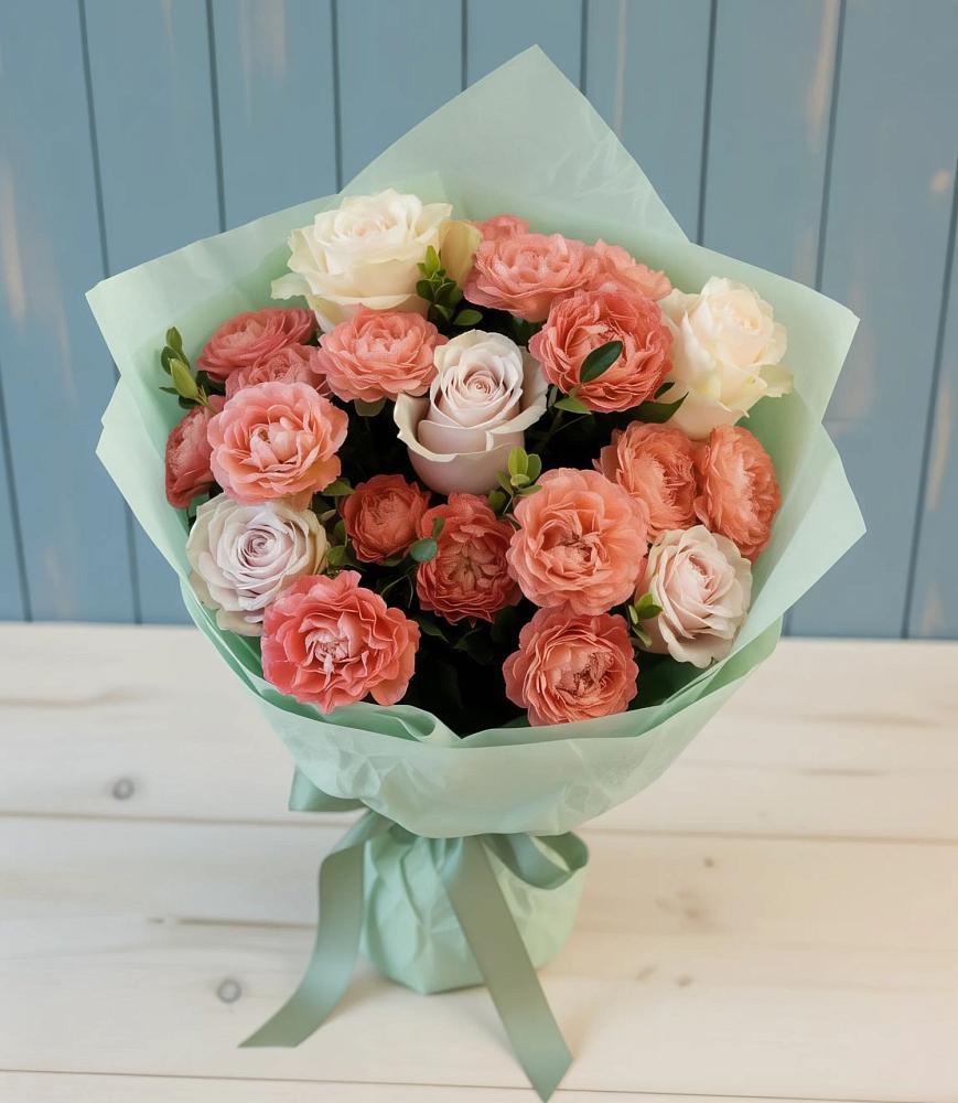 Букет цветов из: Розы в Талакан