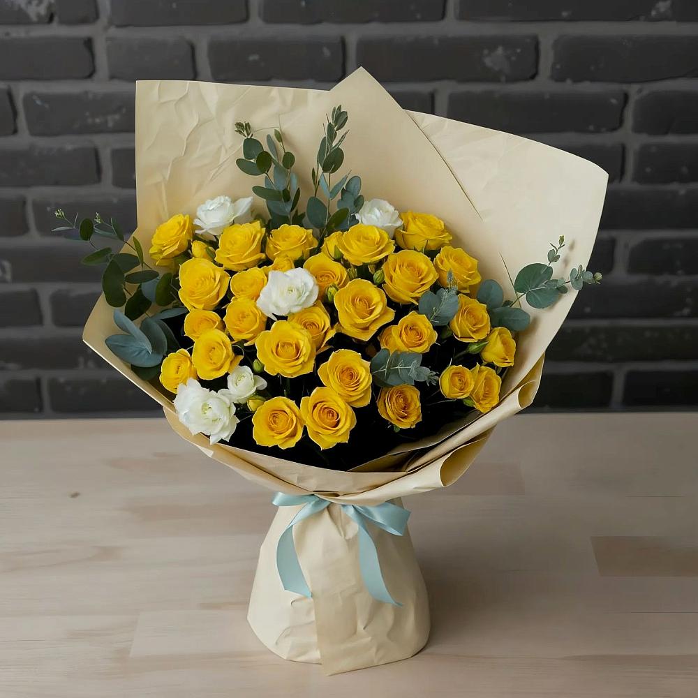 Букет цветов из: Розы в Талакан