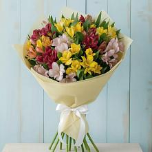 Букет цветов из:  Альстромерии в Талакан