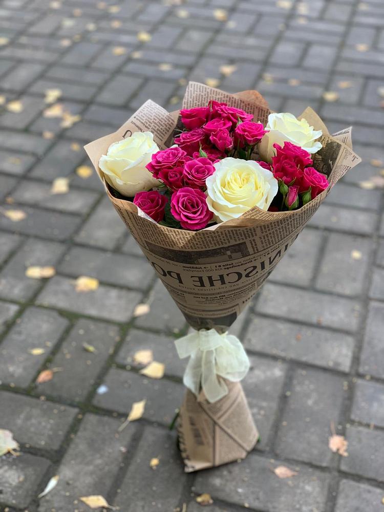 Букет цветов из: Розы в Талакан