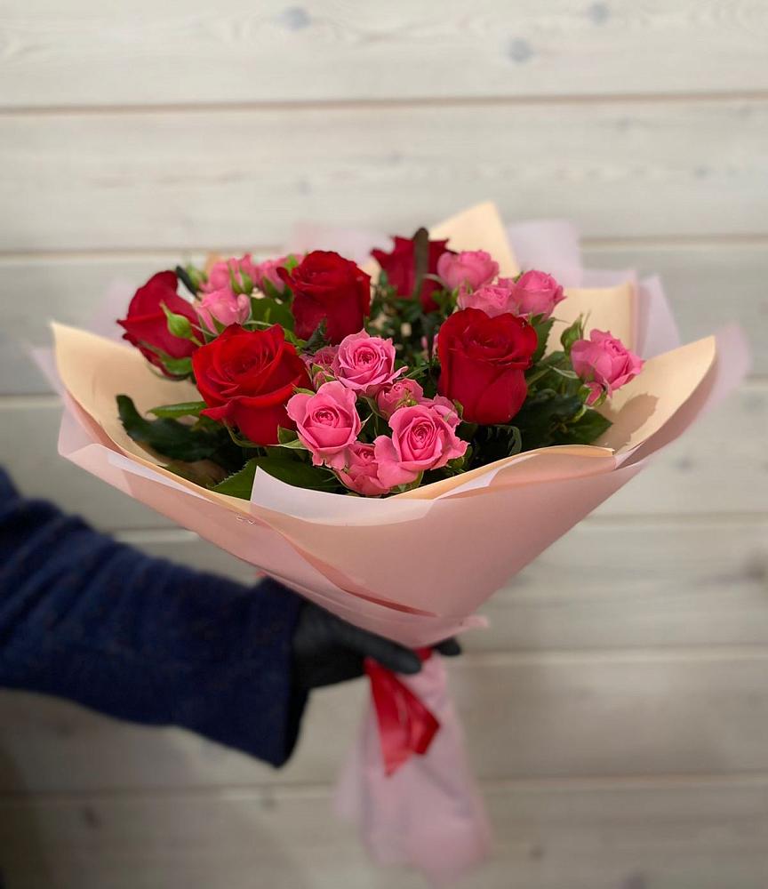 Букет цветов из: Розы в Талакан